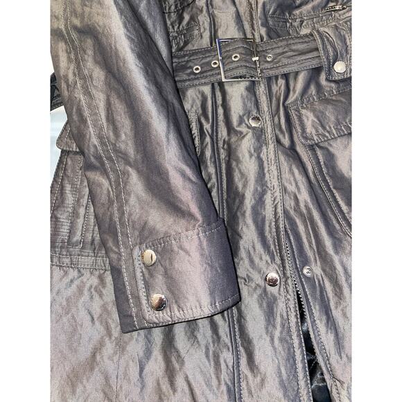 Laundry by Shelli Segal Fox Fur Trimmed Coat - Size‎ S - Just Fabulous! - Picture 10 of 16